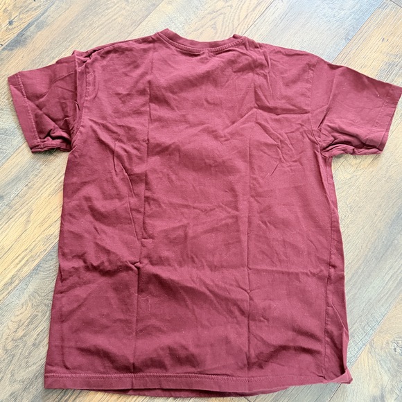 Medium Italia Firenze graphic tee est 1115 medium maroon burgundy red - Picture 3 of 4